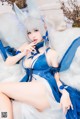 Coser @ Momoko 葵 葵: 信 浓 礼服 (30 photos) P20 No.1440cb Image No. 21